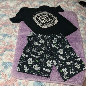 OshKosh B'gosh Space Adventure Pajama Set - Black and Green